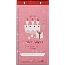 Amazon.co.jp: 注文書 3枚複写タイプ 50組 フラワー用-1 (3冊